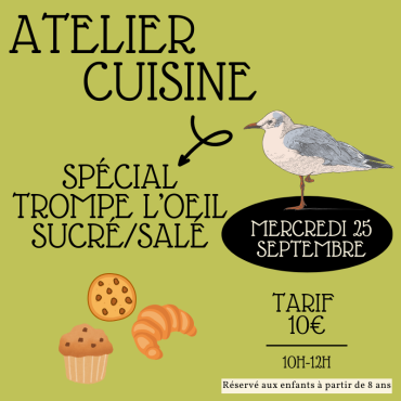Atelier cuisine Spécial...
